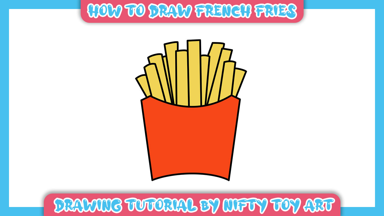 Read more about the article How to Draw French Fries – Just 2 Step!